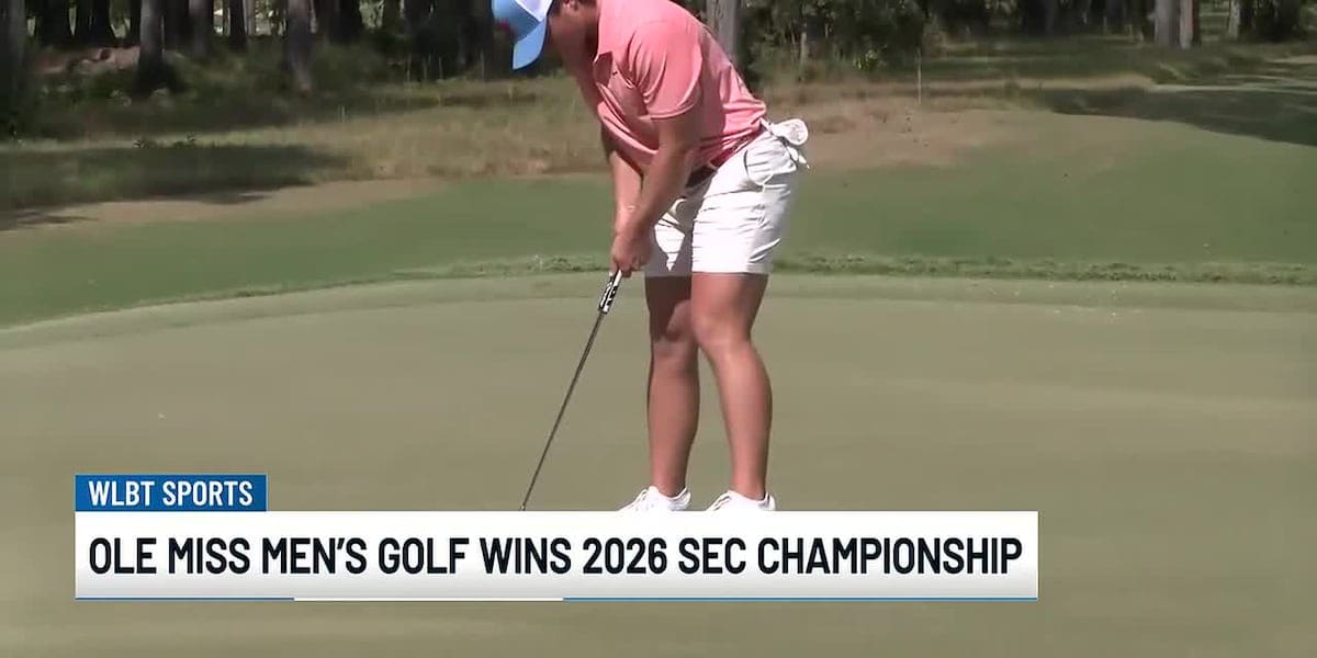 Ole Miss men’s golf wins SEC Championship for first time in 41 years