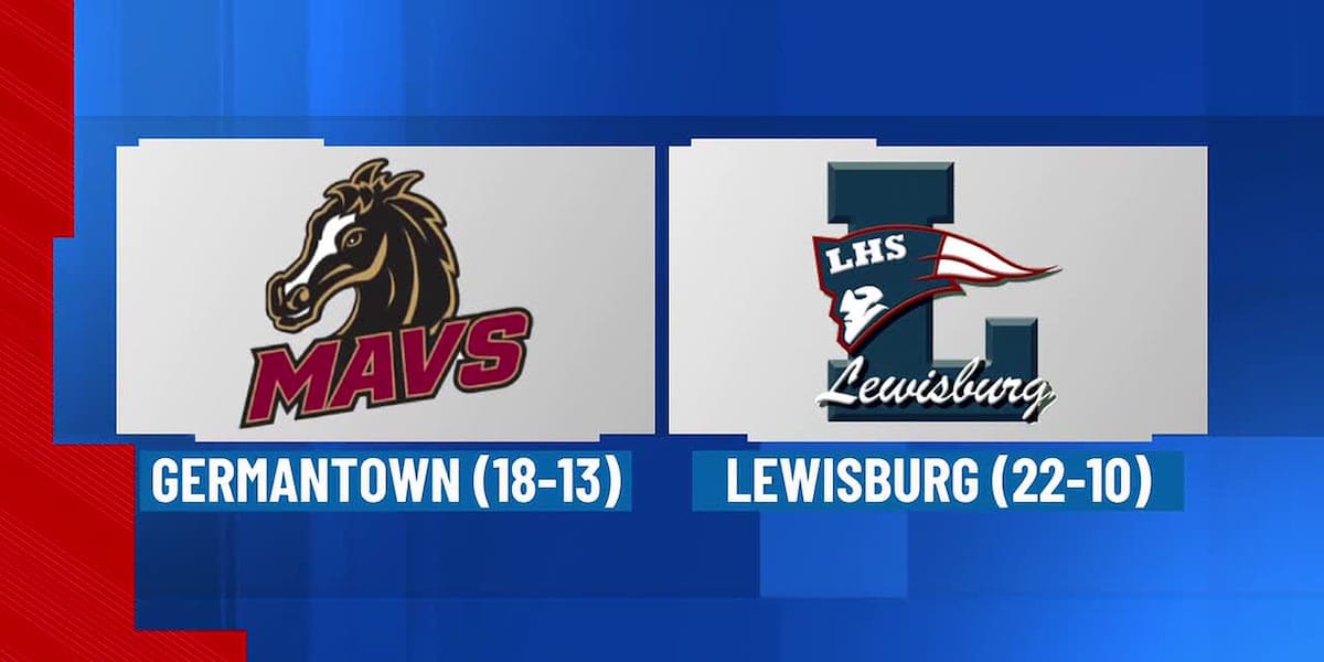 Germantown season ends with 2-1 loss to Lewisburg in second round sweep