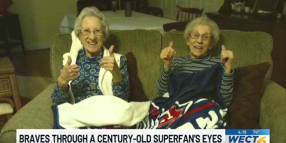 100-year-old woman finds new passion cheering for Atlanta Braves