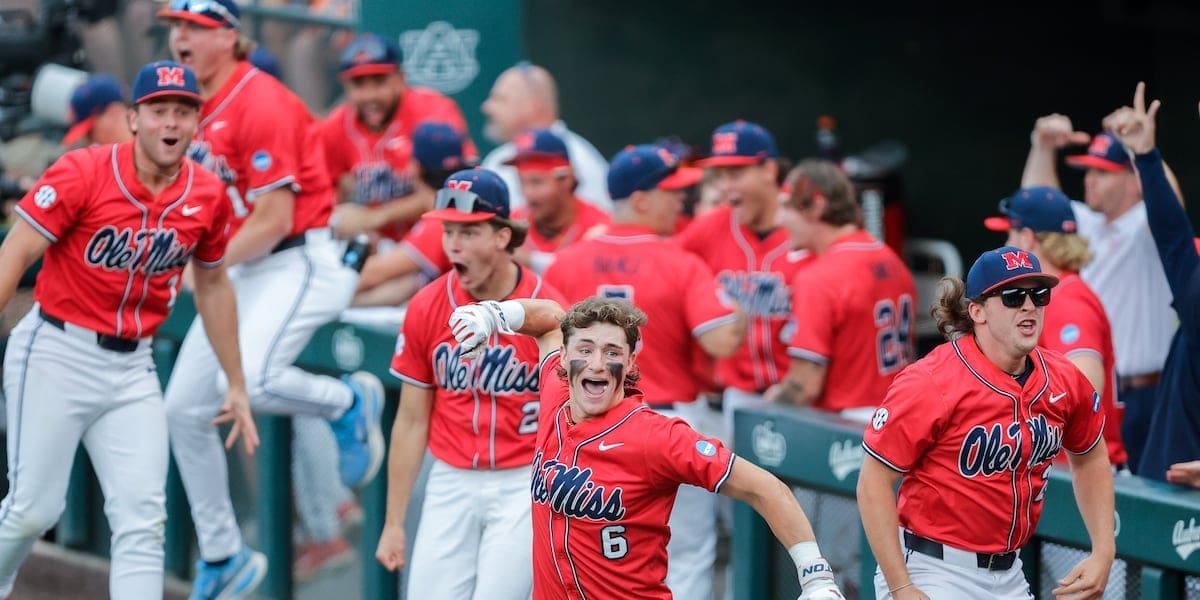 College World Series schedule announced for Ole Miss baseball