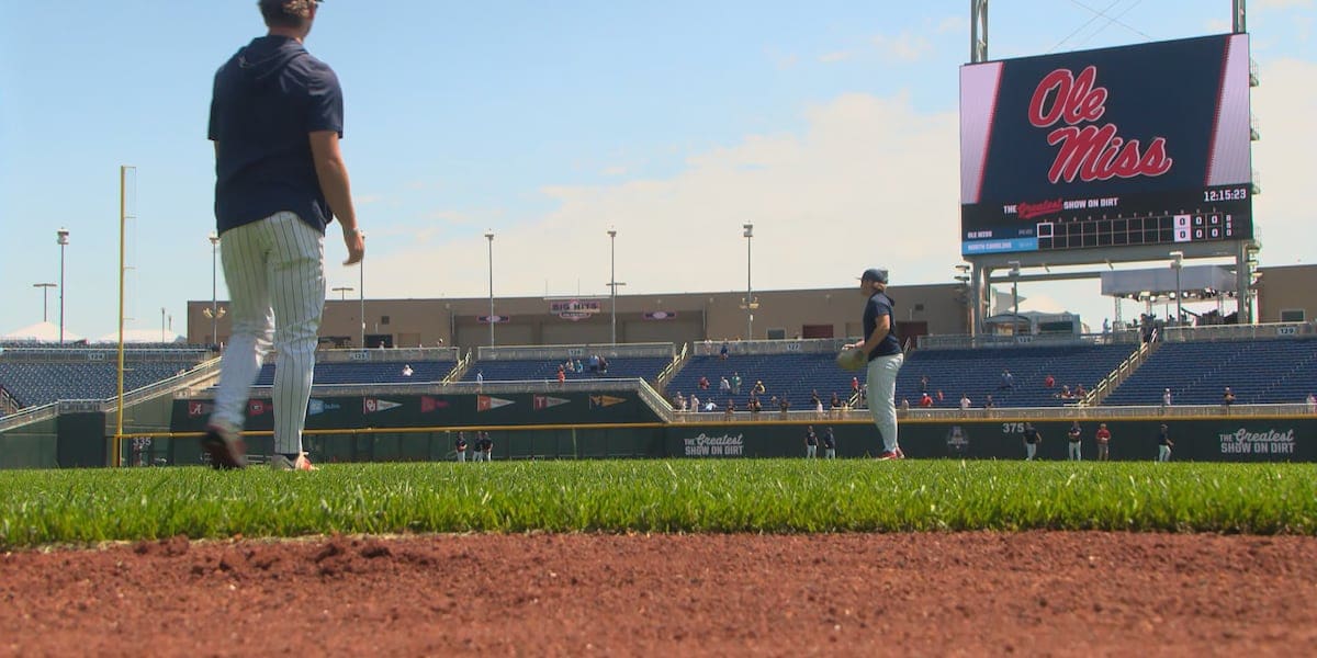 Ole Miss faces North Carolina in College World Series opener after historic road run