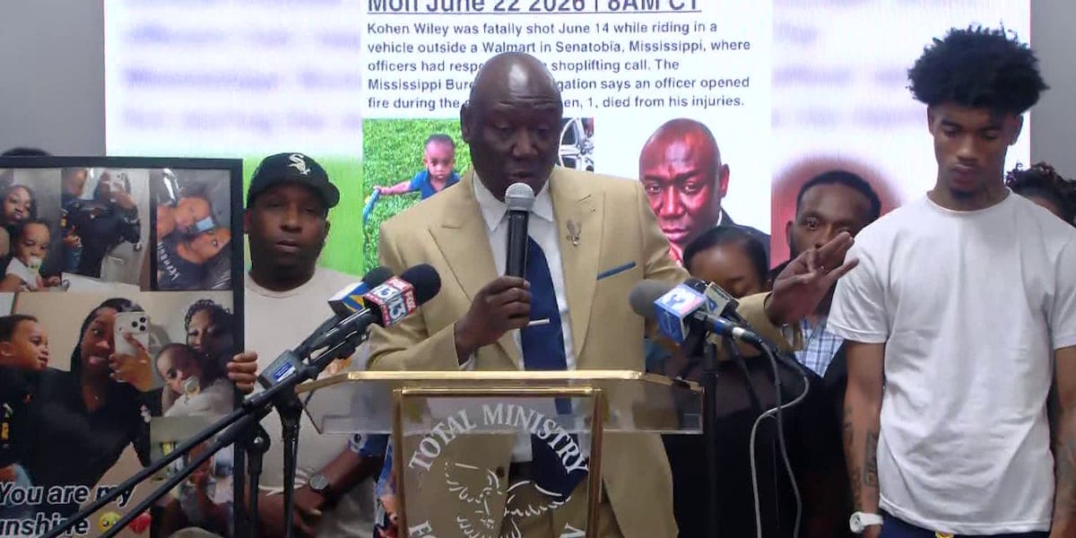 ‘JUST RELEASE THE VIDEO’: Attorney Ben Crump announces independent autopsy, demands transparency in death of Kohen Wiley
