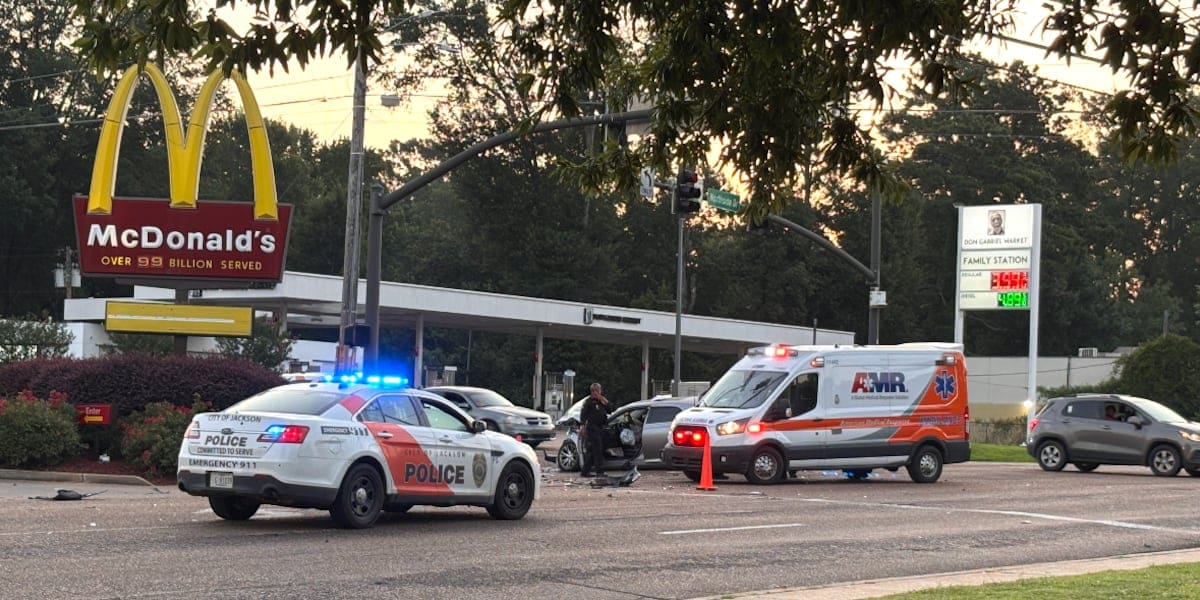 Investigation underway after firetruck involved in crash in Jackson