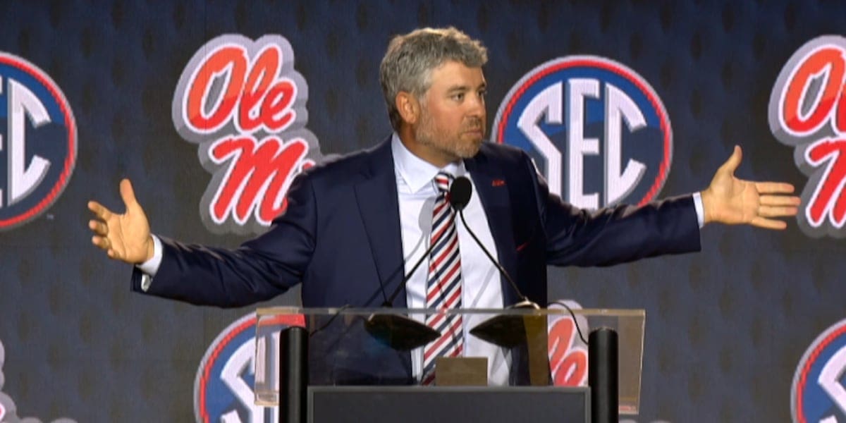 WATCH: Full SEC Media Day Press Conference of Ole Miss head football coach Pete Golding
