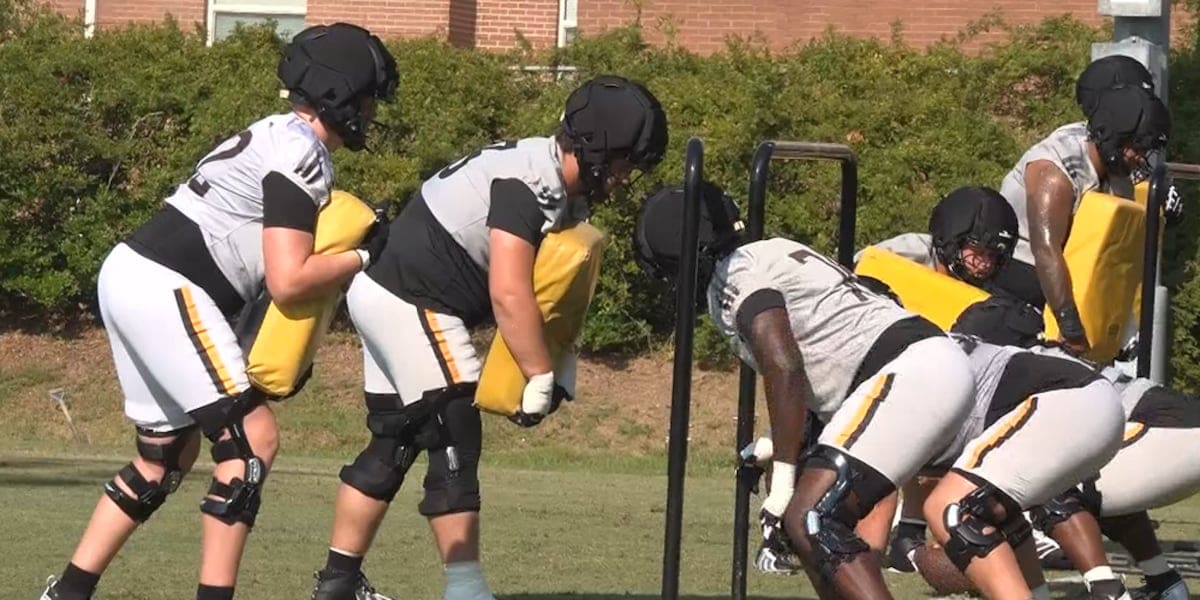 Southern Miss offensive line looks to establish physical identity in fall camp
