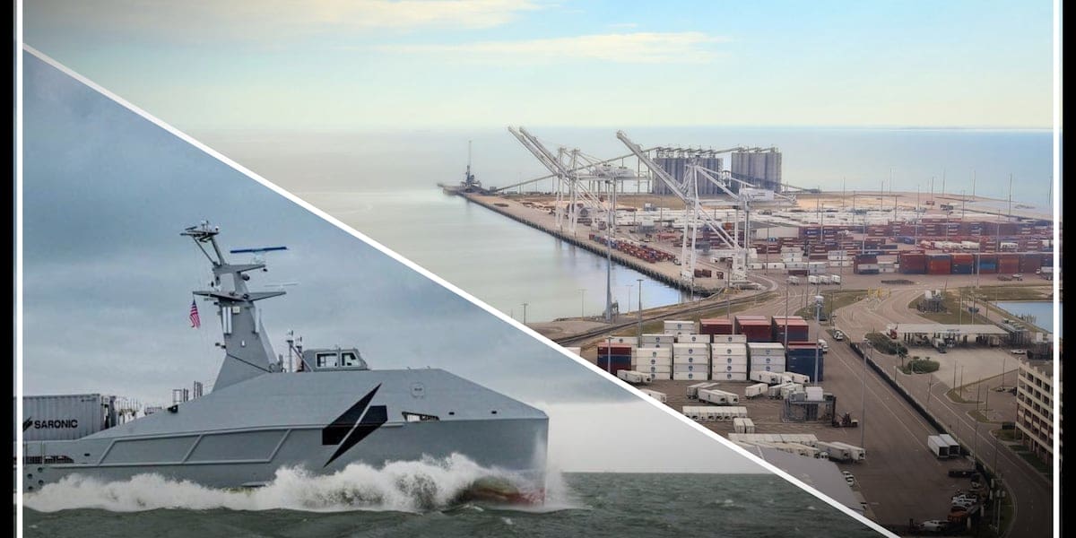 Saronic Technologies establishes autonomous ship test site at Port of Gulfport