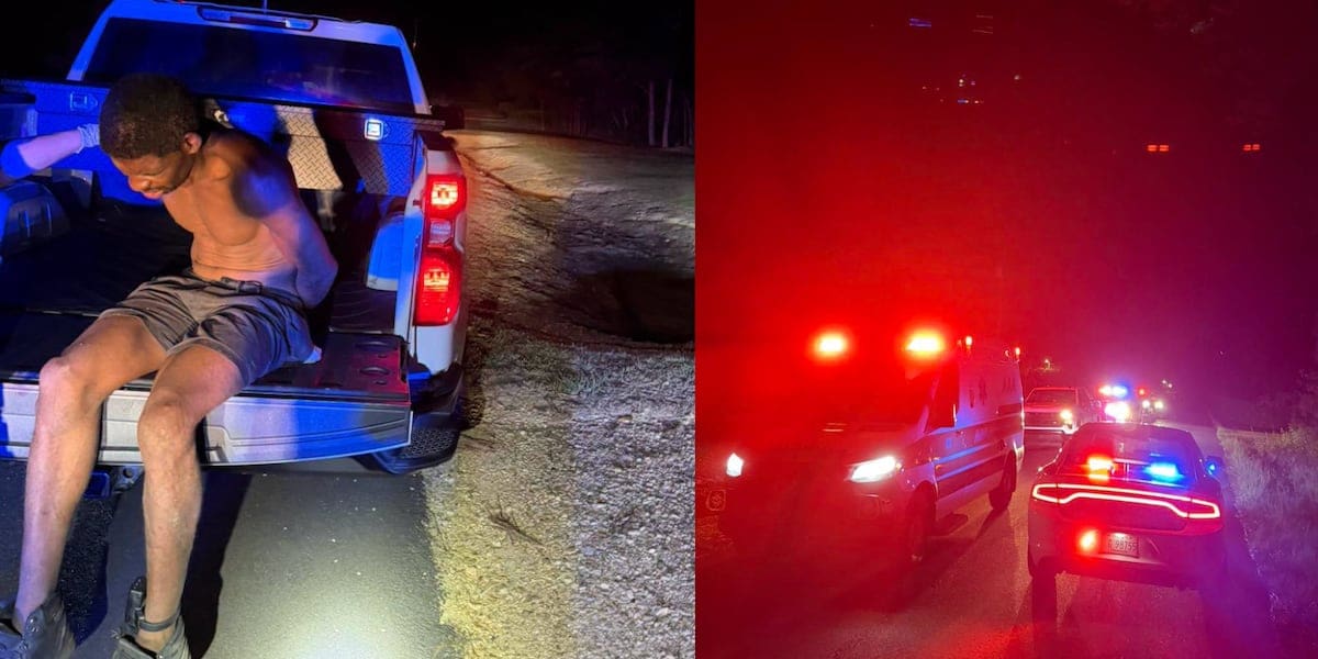 K-9 unit deployed, shooting suspect arrested in wooded area in Pike County